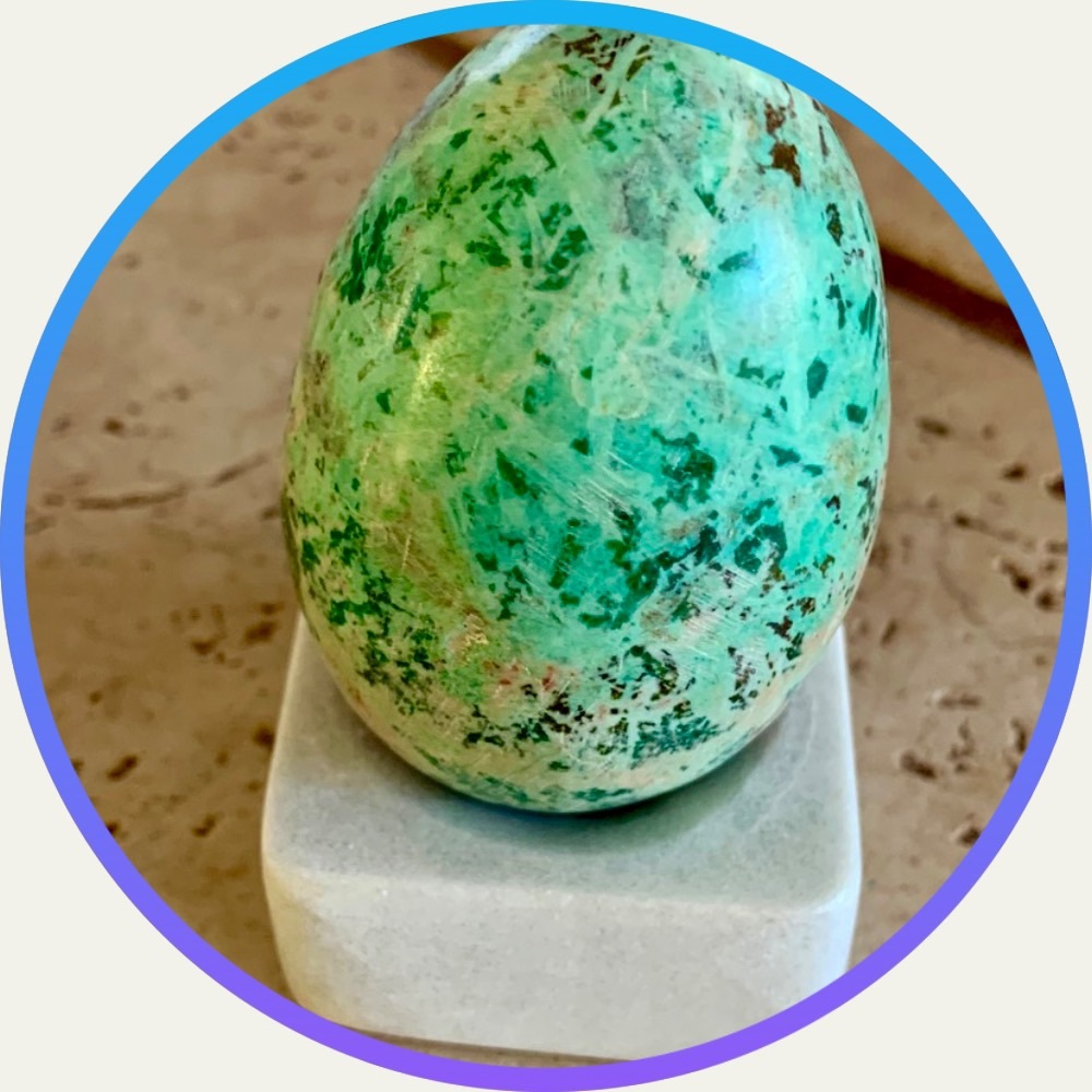 Calming Chrysocollo Ovus - Picture 9 of 9